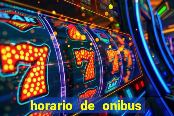 horario de onibus joinville vila nova via walmor harger